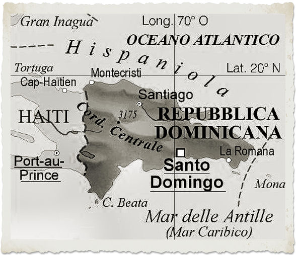 cartina repubblica dominicana