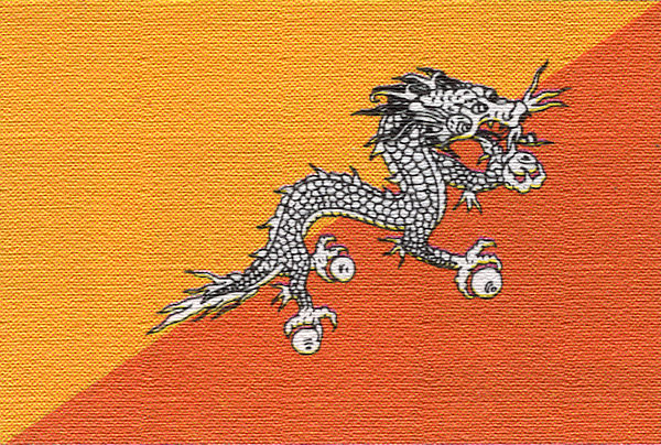 bandiera bhutan