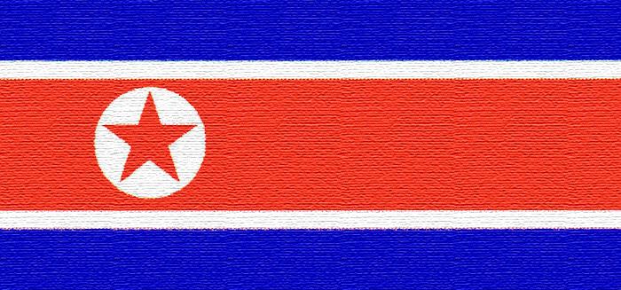 bandiera corea del nord