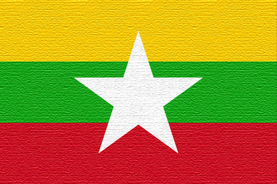 bandiera myanmar