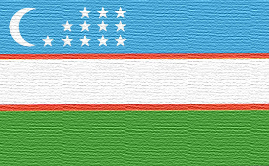 bandiera uzbekistan