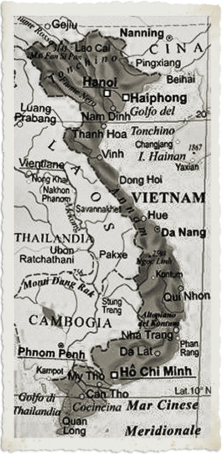 cartina vietnam