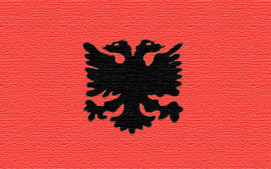 bandiera albania