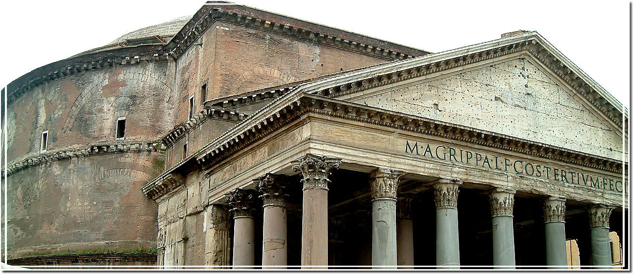 particolare del pantheon