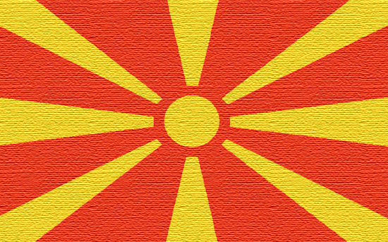 bandiera macedonia del nord