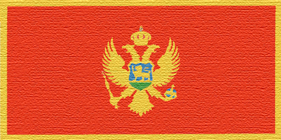 bandiera montenegro