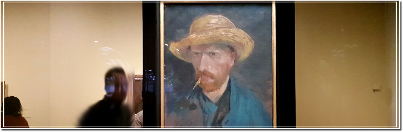 ritratto esposto al museo van gogh