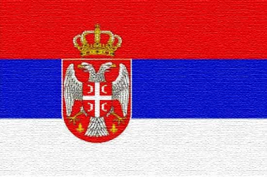 bandiera serbia