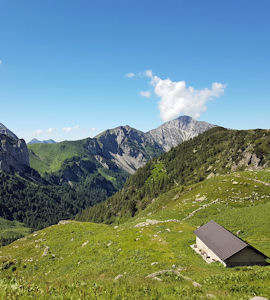 verso il rifugio laghi gemelli