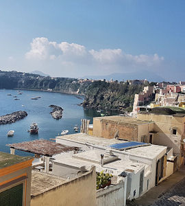 Panorama dell'isola di Procida