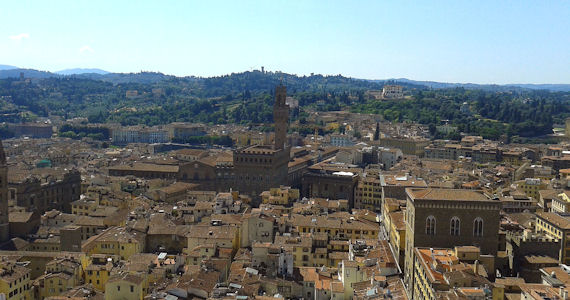 panorama di firenze