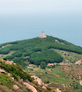 Faro delle vaccarecce Isola del Giglio