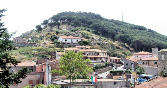 Particolare di Giglio Castello