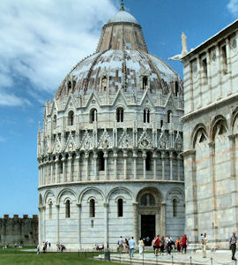 battistero di san giovanni a pisa