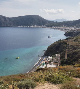 panorama isola lipari