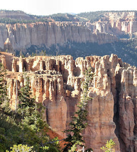 veduta bryce canyon