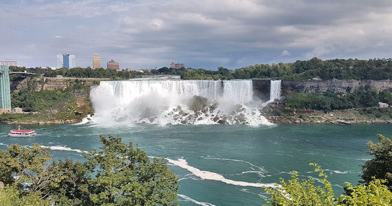 veduta cascate niagara