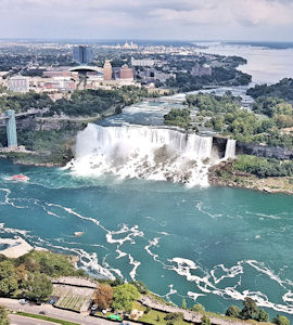 panorama cascate niagara