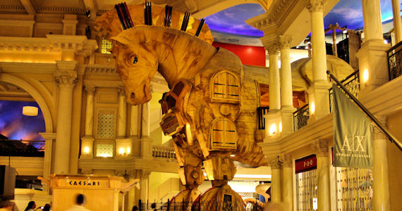 interno del caesars palace