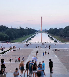 veduta del national mall