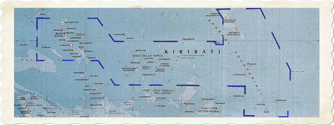 cartina kiribati