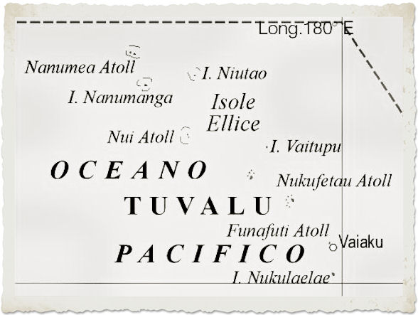 cartina tuvalu