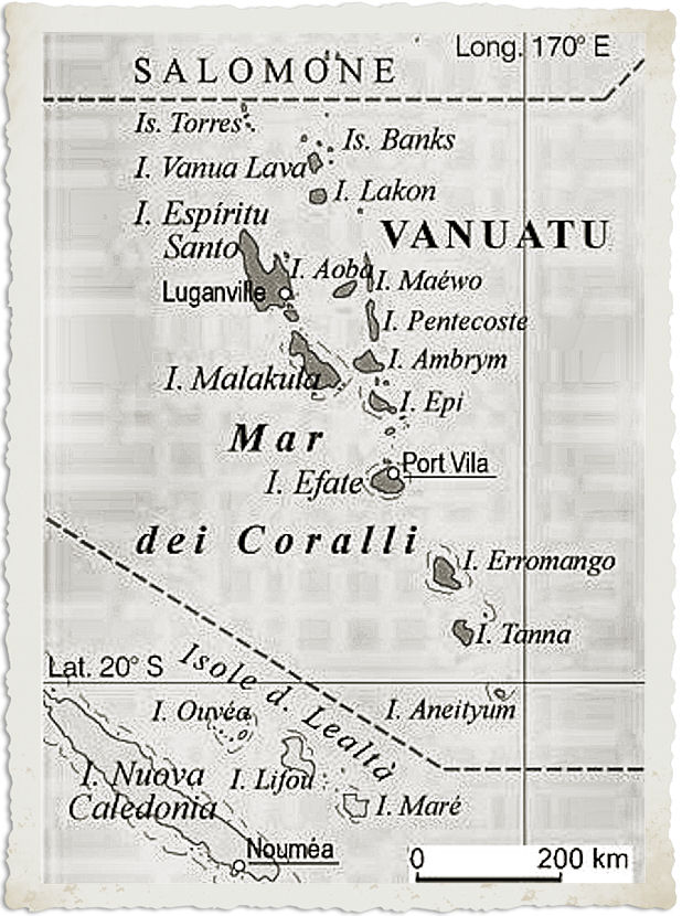 cartina vanuatu